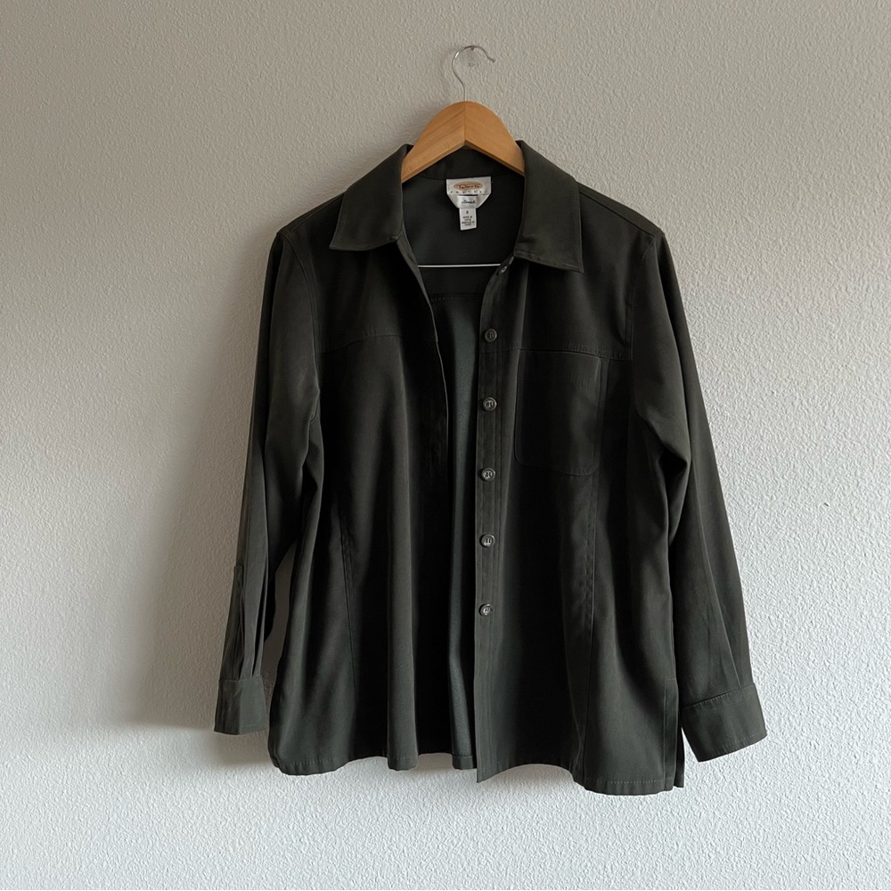 Women’s Dark Green Shirt from Talbots